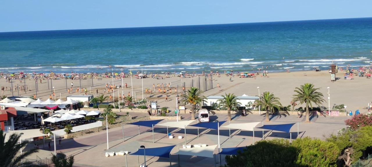 Vistas Espectaculares 1ª Linea Playa, Wifi, Ascensor Apartman Sagunto Kültér fotó