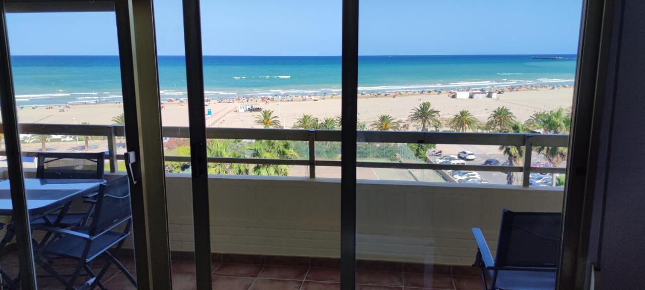Vistas Espectaculares 1ª Linea Playa, Wifi, Ascensor Apartman Sagunto Kültér fotó