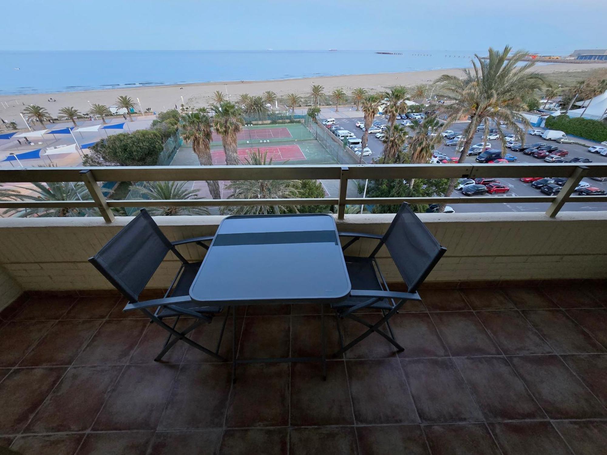 Vistas Espectaculares 1ª Linea Playa, Wifi, Ascensor Apartman Sagunto Kültér fotó